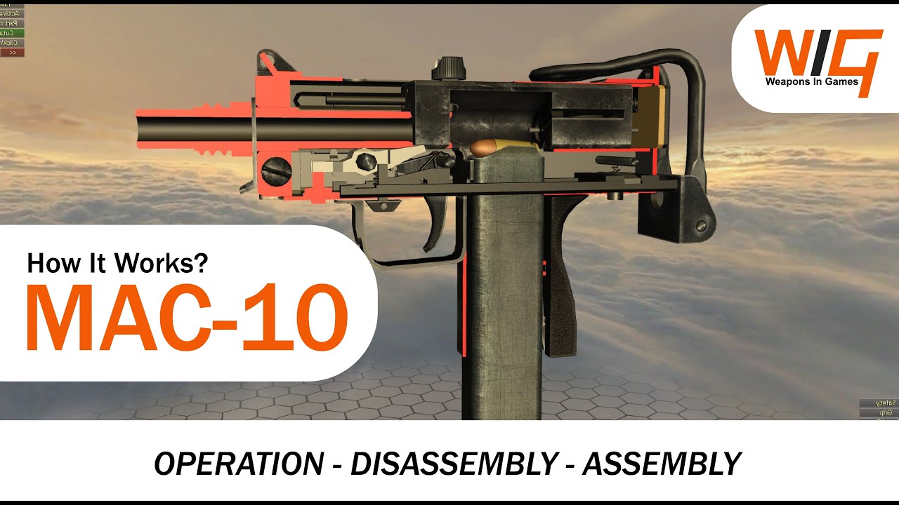 Ingram MAC-10: How It Works? | Operation, Disassembly and Assembly