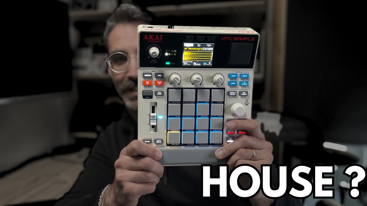 I Made a House Track on the MPC Sample From Scratch