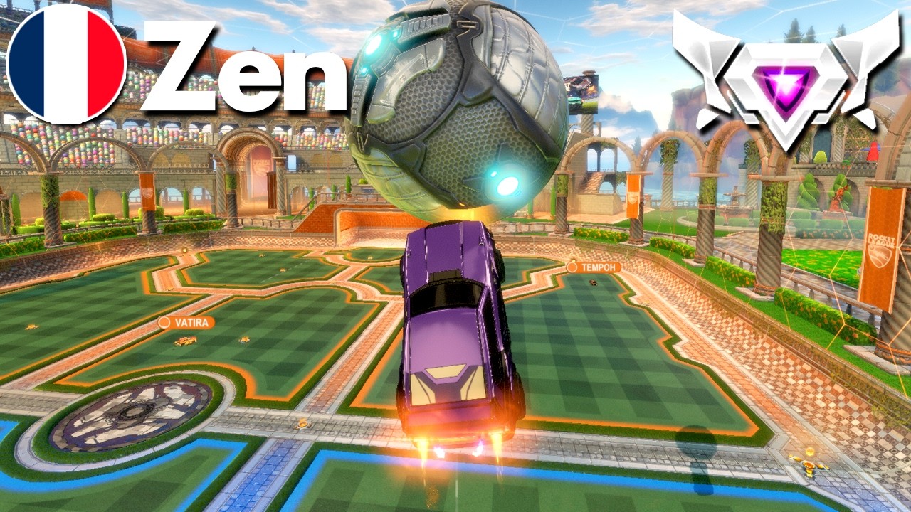 ZEN Rocket League Gameplay (SSL 2v2)