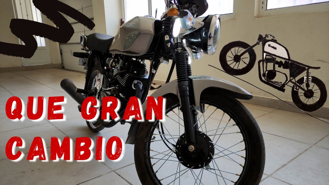 Instalé los cubre polvos y bajé el faro Daymaker FT 150 | Proyecto Cafe Racer, Scrambler, Brat