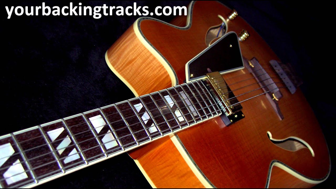 Smooth Jazz Guitar Backing Track in Eb Major / Free Jam Tracks TCDG