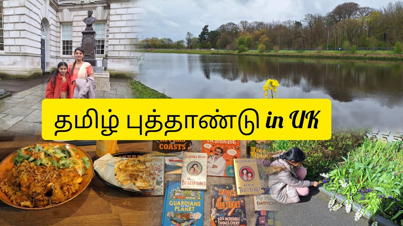 Tamil New Year celebrations in Belfast | UK Library visit | UK Tamil vlogs | Belfast Tamil vlogs