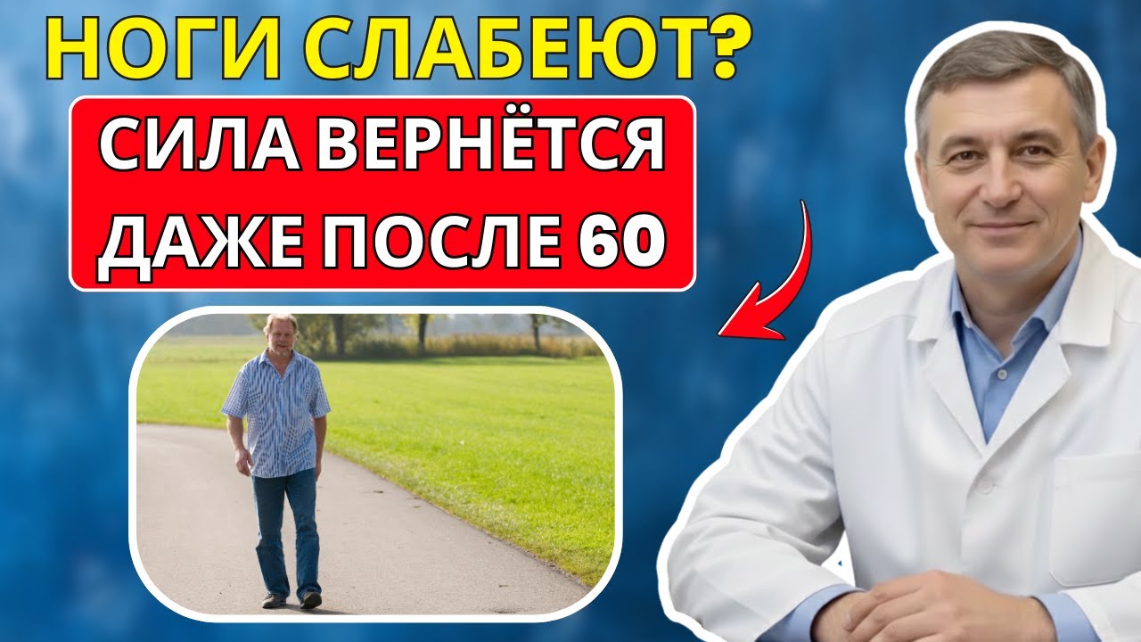 Каждые 8 секунд — перелом шейки бедра: 5 упражнений для силы ног после 60 | БЕРЕГИ ЗДОРОВЬЕ