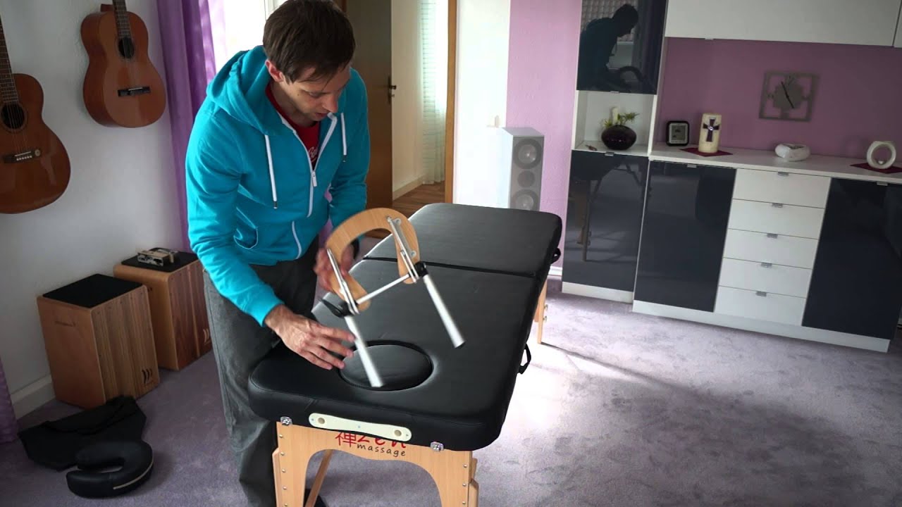 Unboxing Mobile Massageliege Zen Basic III Flat