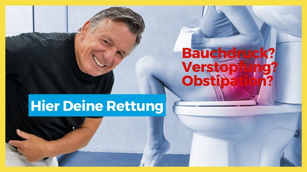 Bauchdruck? Verstopfung? Obstipation? DAS ist die Rettung! #verstopfung