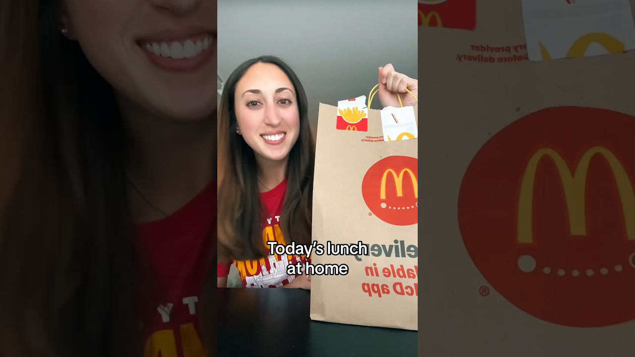 McDonald&rsquo;s for lunch