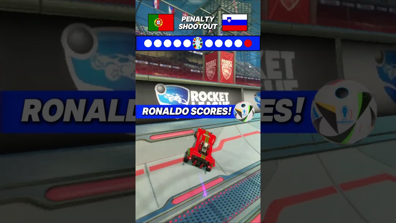 PORTUGAL VS SLOVENIA IN ROCKET LEAGUE PART 2 | EURO 2024