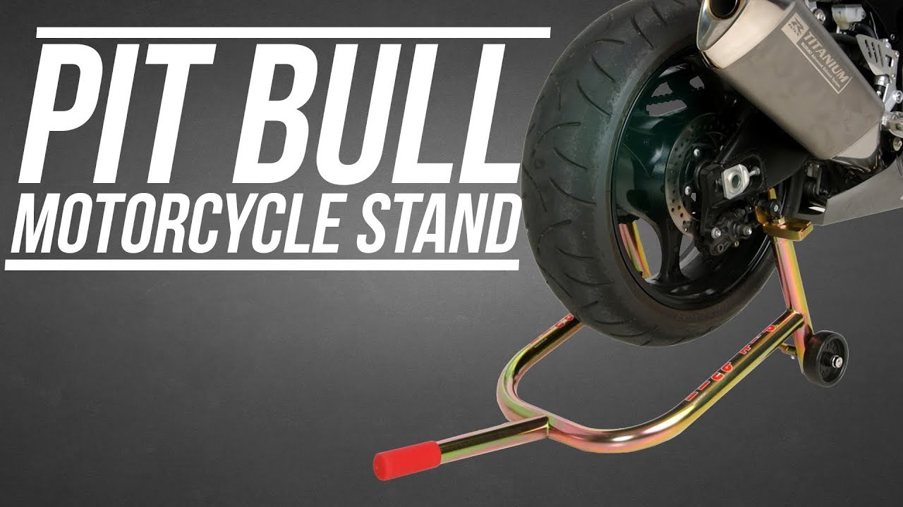 Pit Bull Rear Motorcycle Stand Video Review from SportbikeTrackGear.com