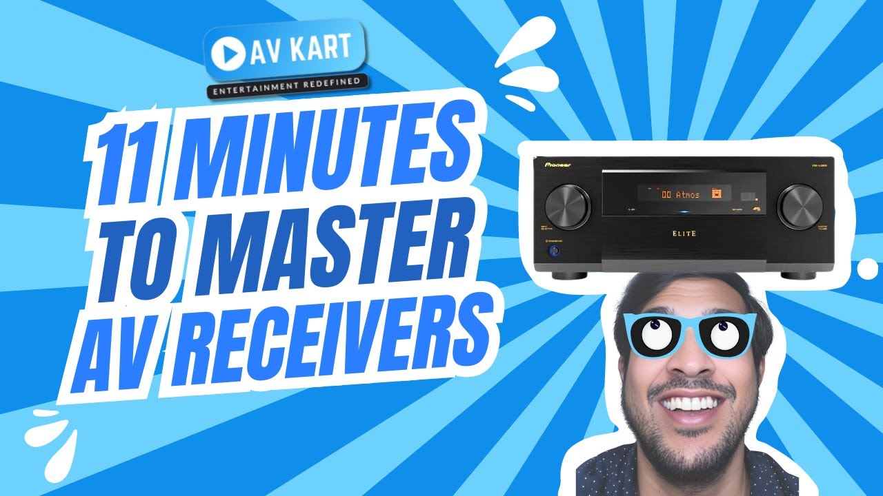 What is an AV Receiver? Types, Features & Brands etc Explained in 11 Minutes!