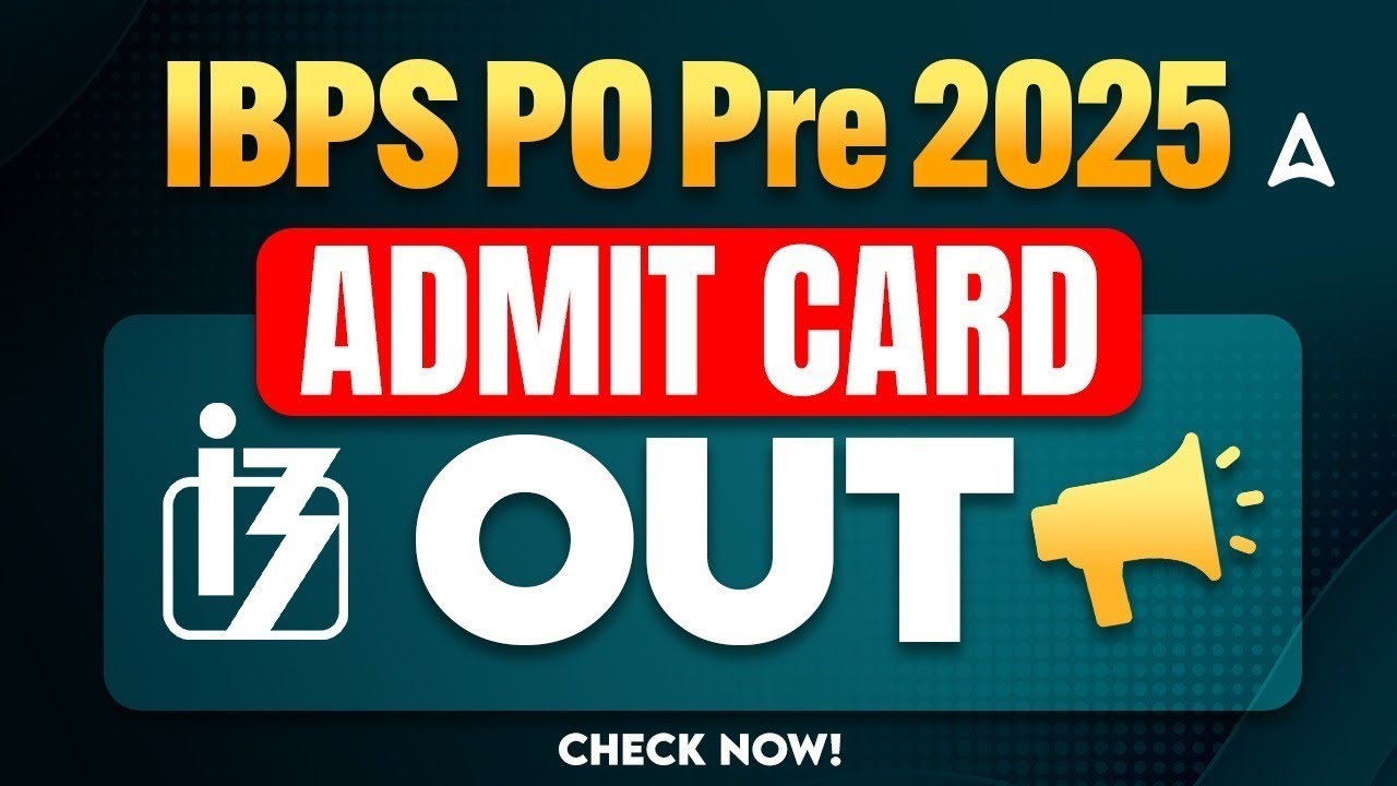 IBPS PO Admit Card 2025 Telugu | How to Download IBPS PO Admit Card 2025 in Telugu