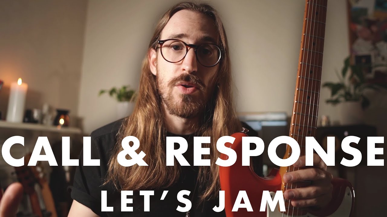 Call & Response JAM in D Minor Pentatonic 🎸 | Let's Jam