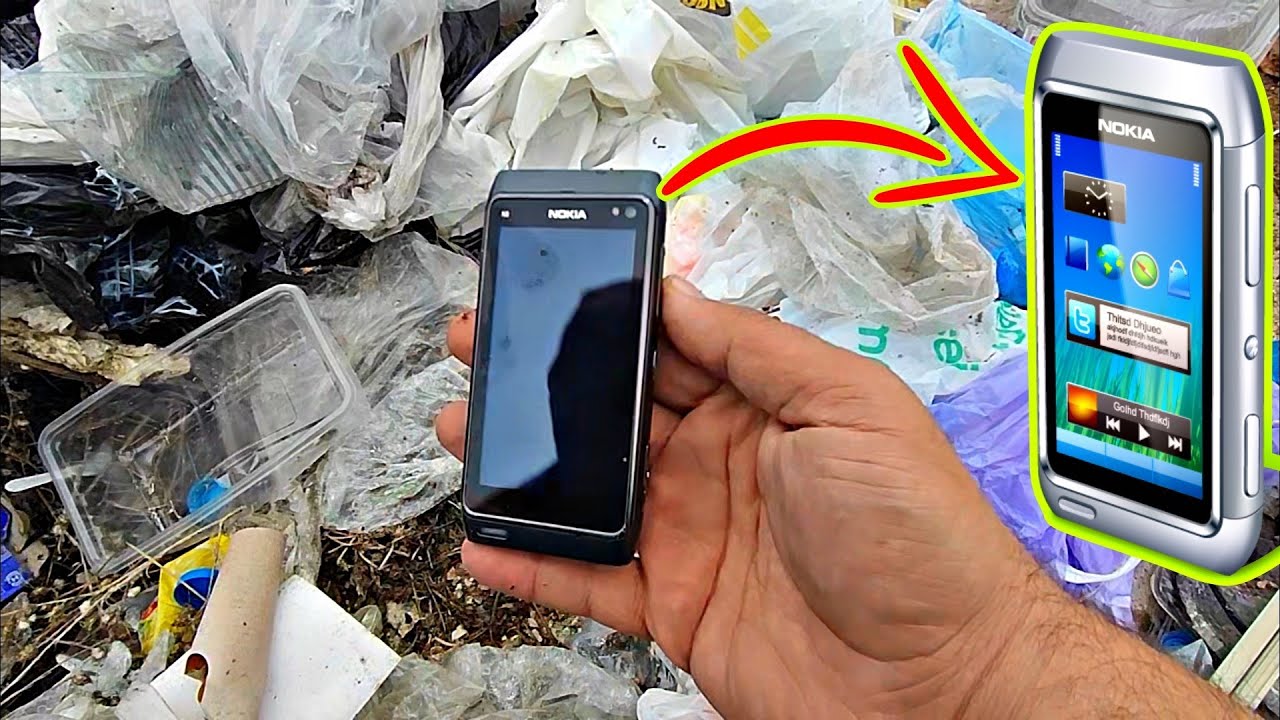 ALMAK İÇİN PARA BİRİKTİRDİĞİM EFSANE TELEFONU ÇÖPTE BULDUM📱Nokia N8 Tamir Restorasyon Nasıl Yapılır