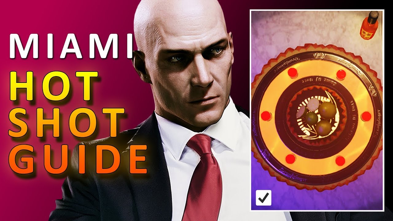 Hitman 2 - Hot Shot Guide (Miami The Finish Line)