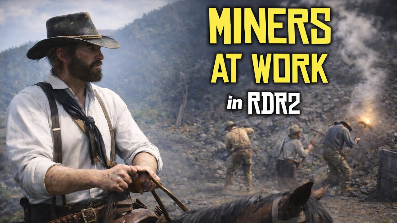 Watching NPCs Do Their Jobs in RDR2 | Part 1