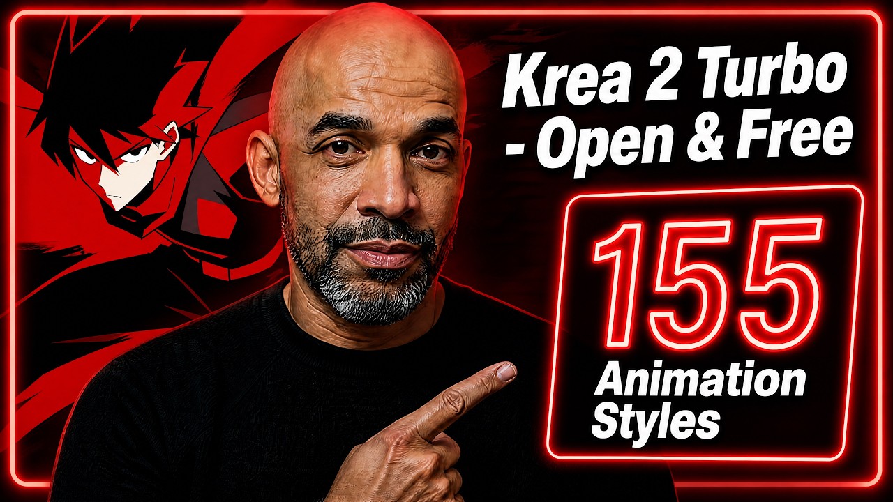 Krea 2 Turbo &ndash; The Open Source Image Winner! 155 Animation Styles tested.