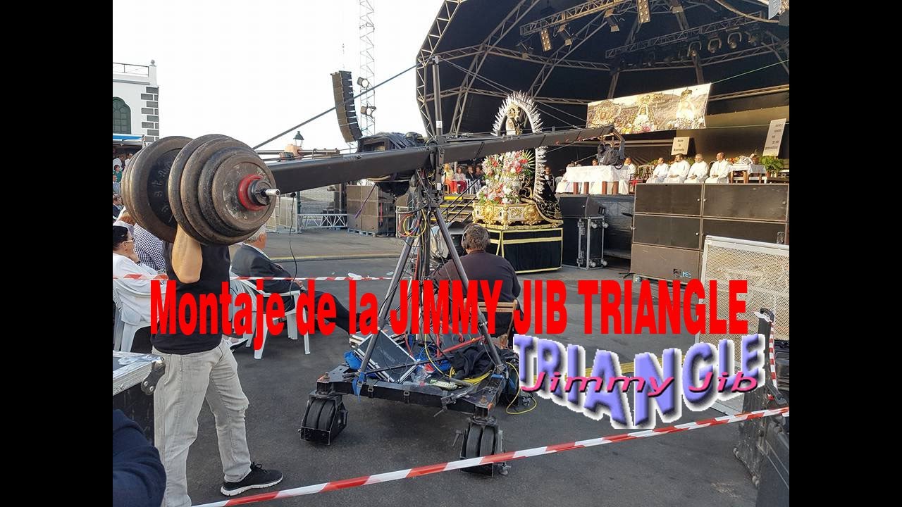 JIMMY JIB TRIANGLE montaje