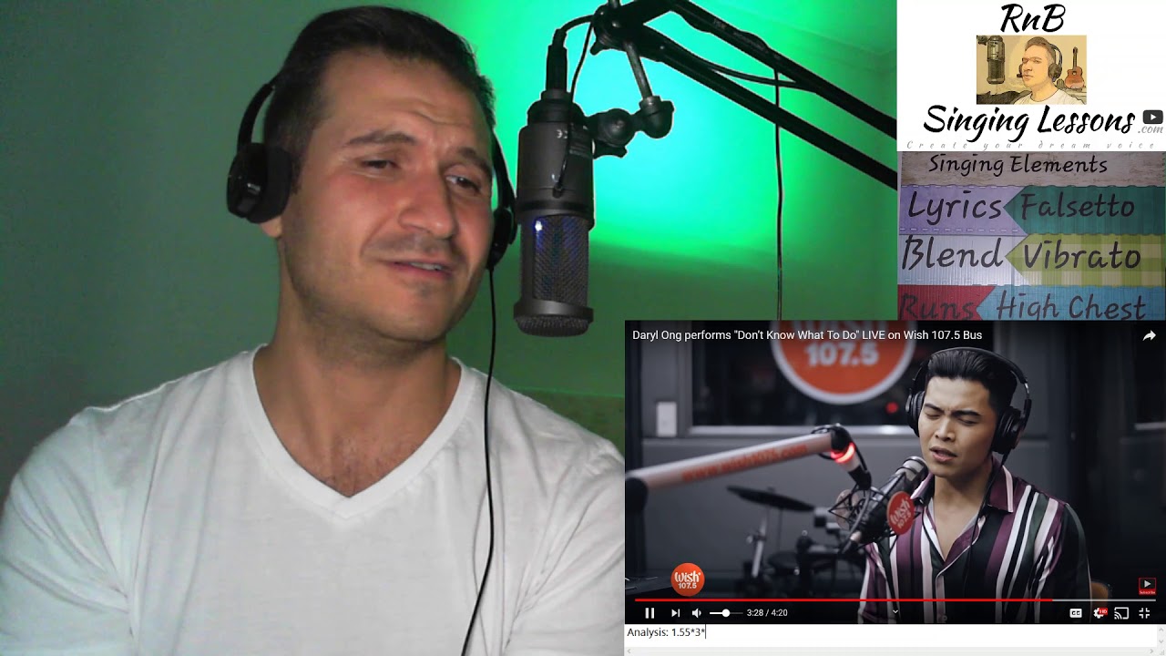 Coach Reaction - Daryl Ong - Don't Know What To Do @ Wishbus