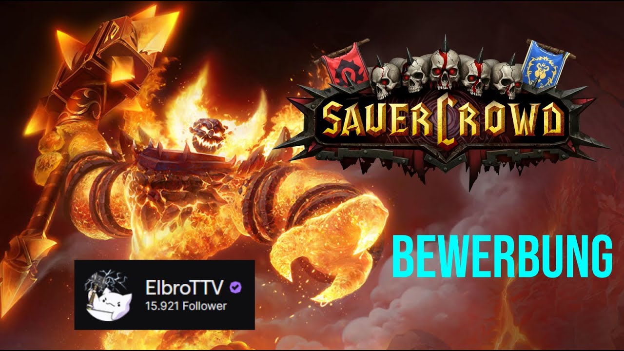 Elbro bewirbt sich bei Sauercrowd #sauercrowdbewerbung