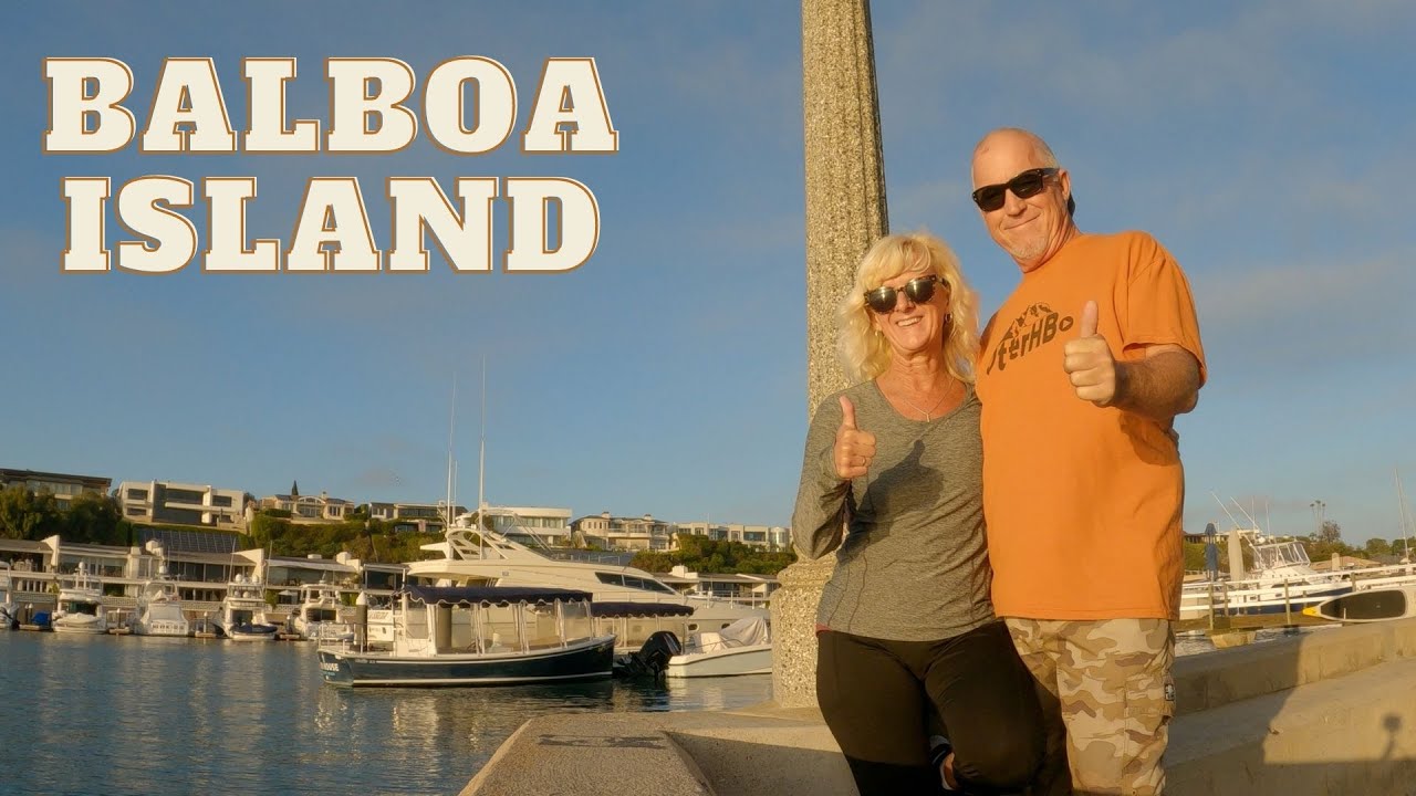 Balboa Island Ferry Ride and Walk