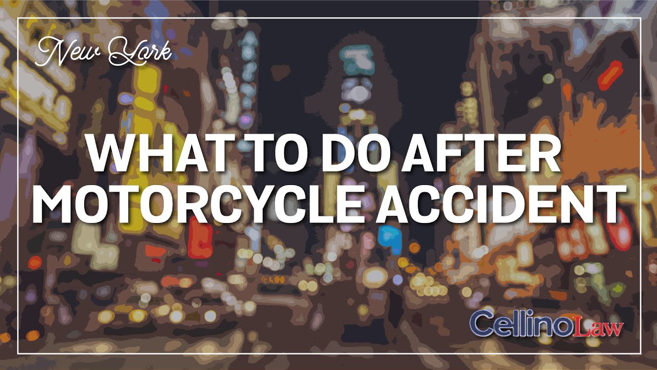 New York City Motorcycle Accident Lawyer - Cellino Law