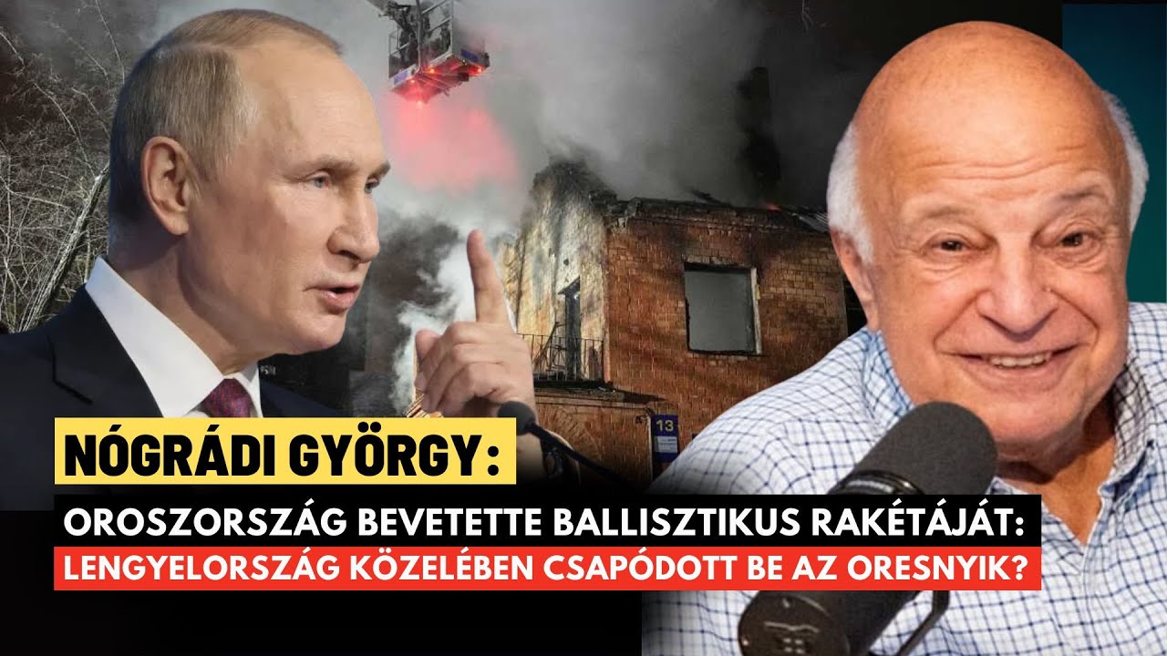Rendkívüli riadó: evakuálhatják Kijevet, Oroszország óriási támadást indított - Nógrádi György