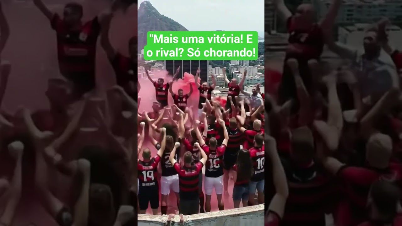 "Mais uma vitória! E o rival? Só chorando!