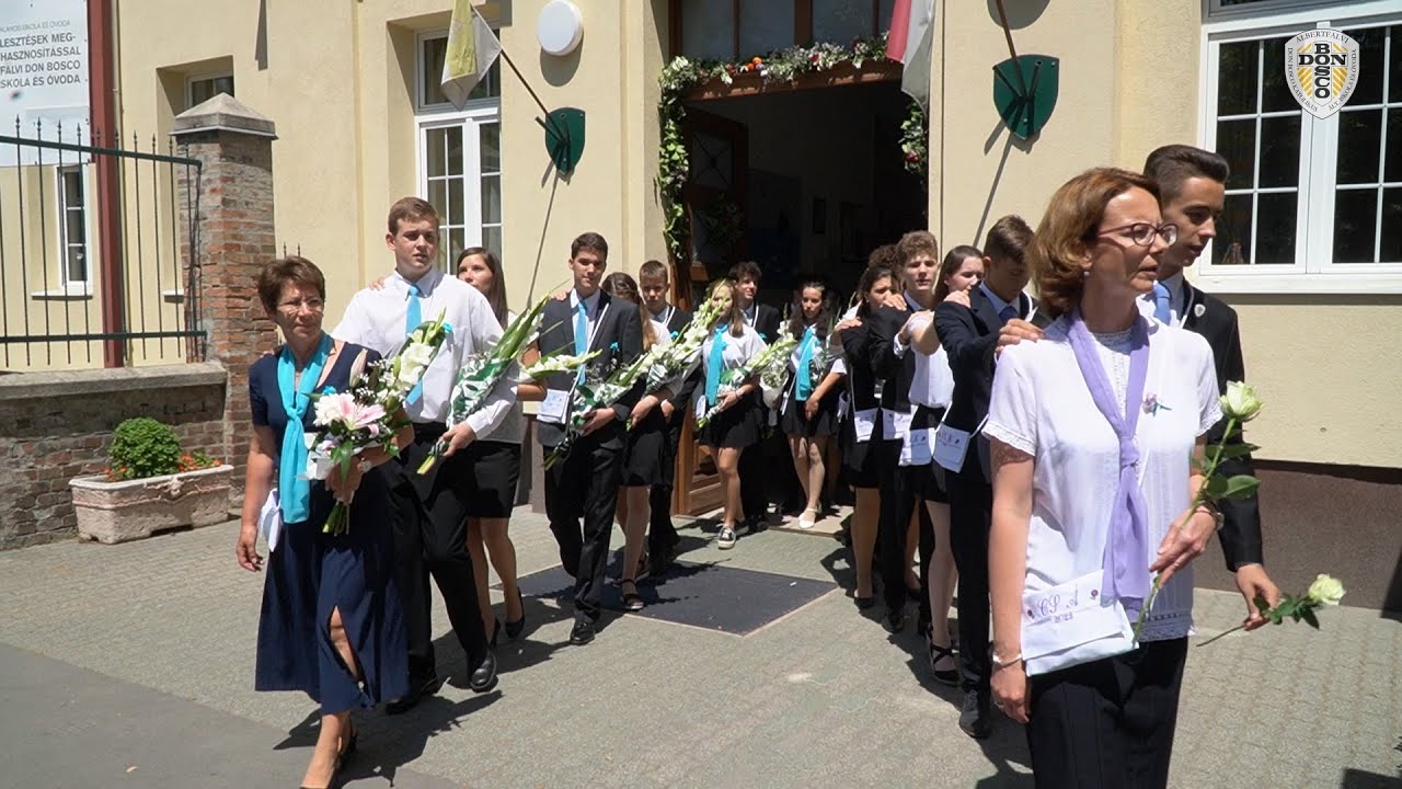 Az Albertfalvi Don Bosco Katolikus Általános Iskola és Óvoda 2022-ben végzett diákjainak Ballagása