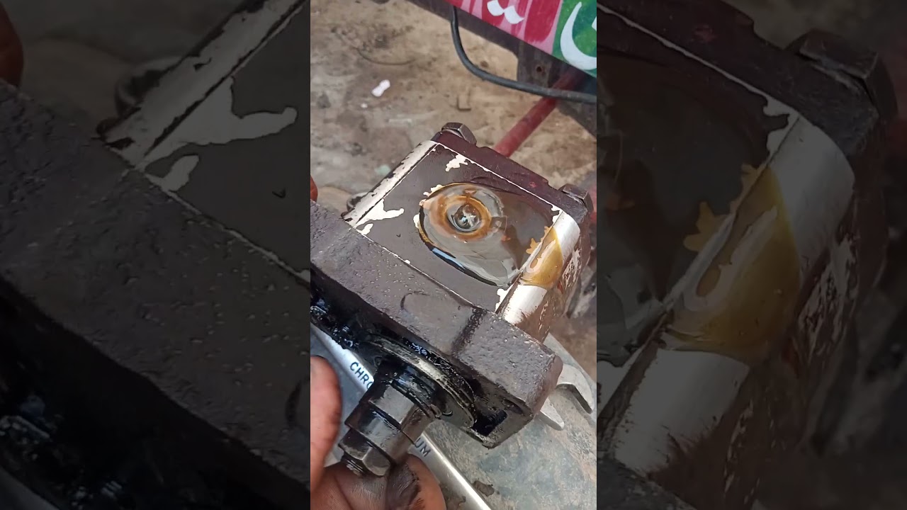 how to# amazing# video Fiat 850 tractor steering# pump #oil# problem #pressure check