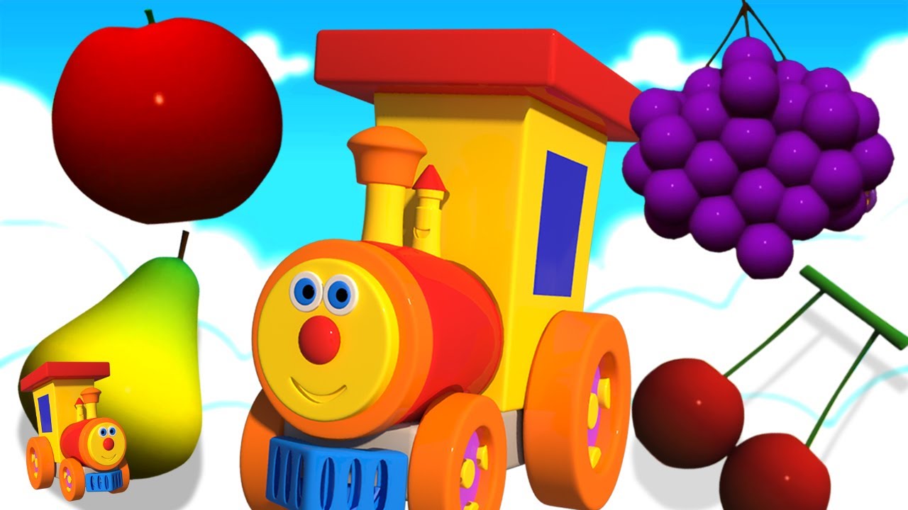 Ben el Tren Frutas para Niños + Más Canciones Infantiles