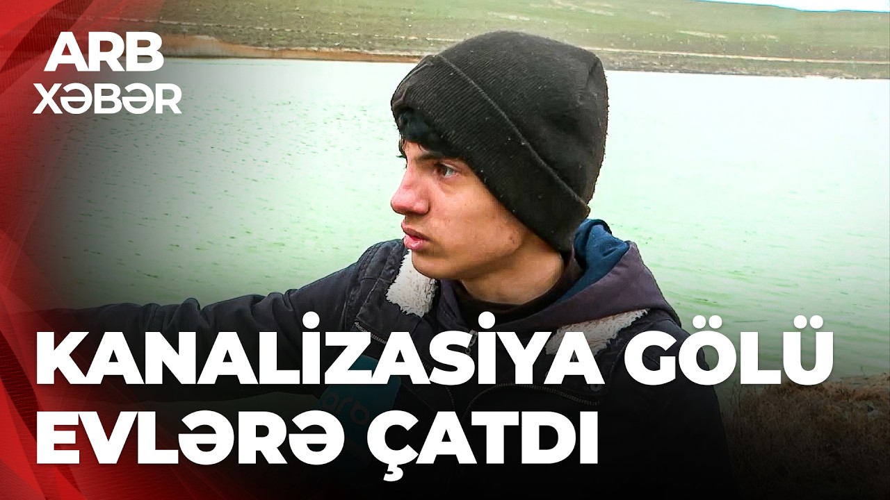 ARB XƏBƏR – Göl daşdı – Aşağı Güzdəkdə evləri su basdı