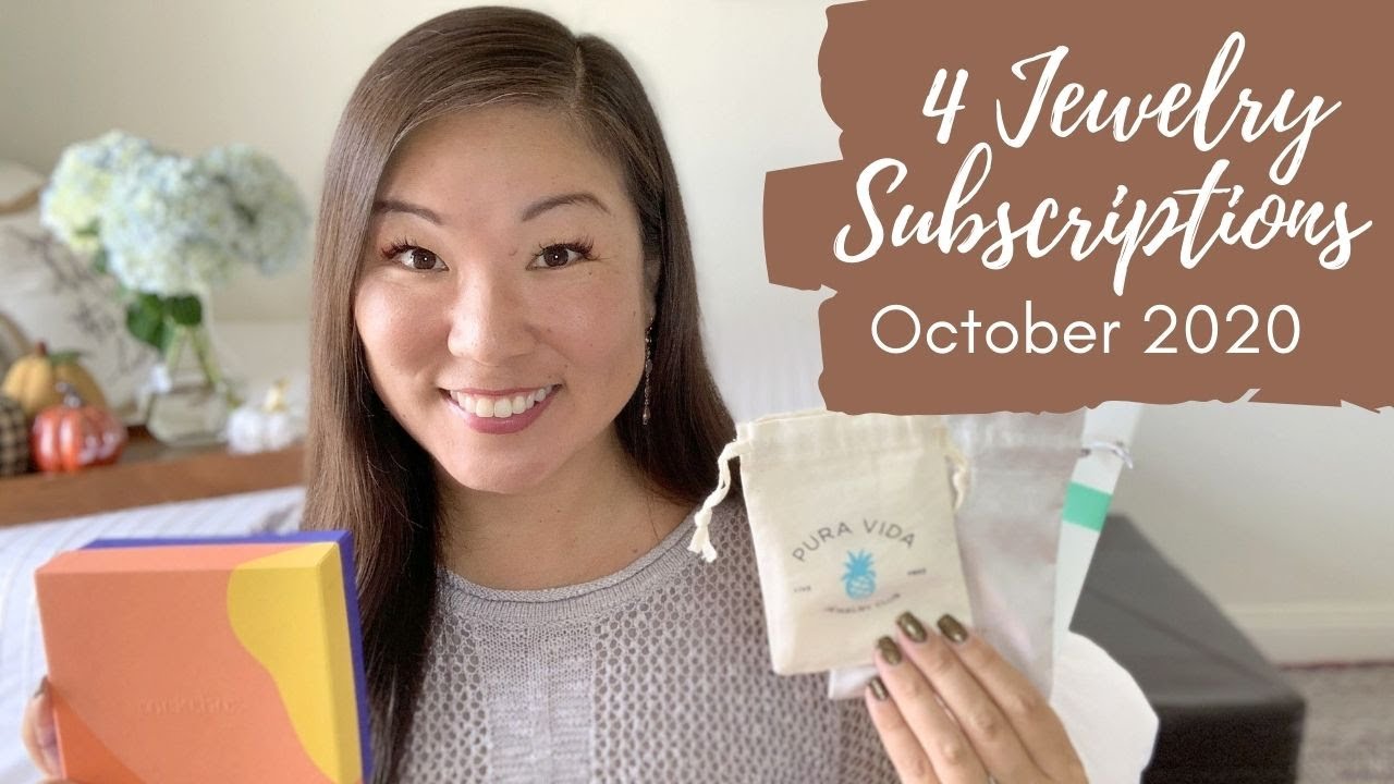 4 Jewelry Subscriptions! | Pura Vida | Rocksbox | Glamour Jewelry Box | Mint Mongoose | October 2020