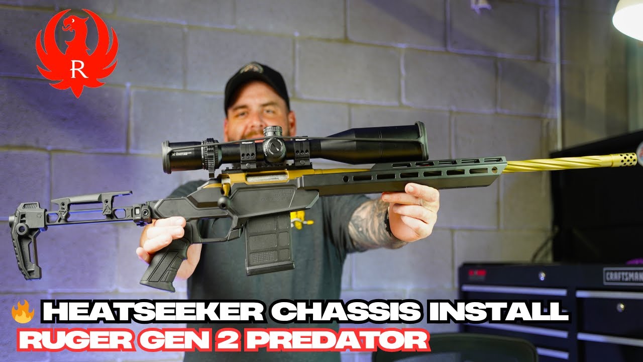 Сборка Ruger American Predator Gen 2: распаковка шасси Heatseeker и пошаговая установка