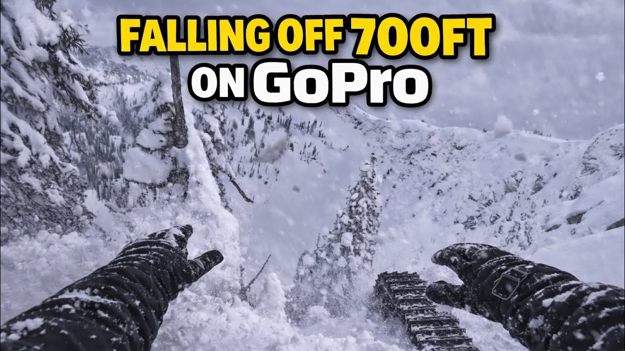 POV of man who fell 700ft and survived