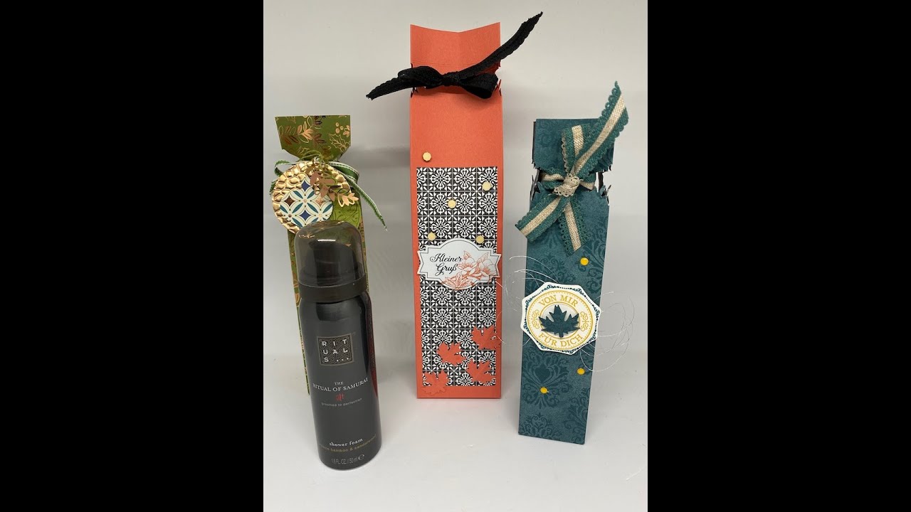 Berechnung einer Geschenktüte für Duschschaum