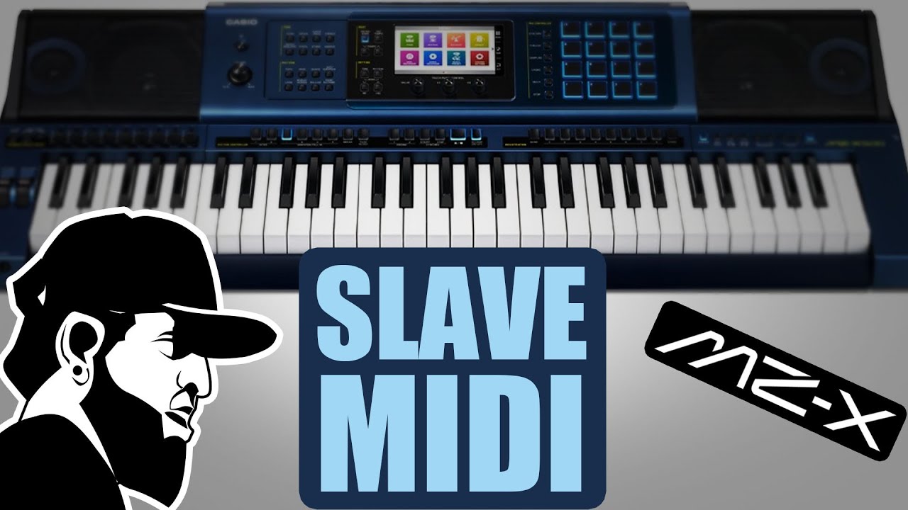 Como Controlar Um Timbre Com Controlador MIDI | Casio MZ-X500
