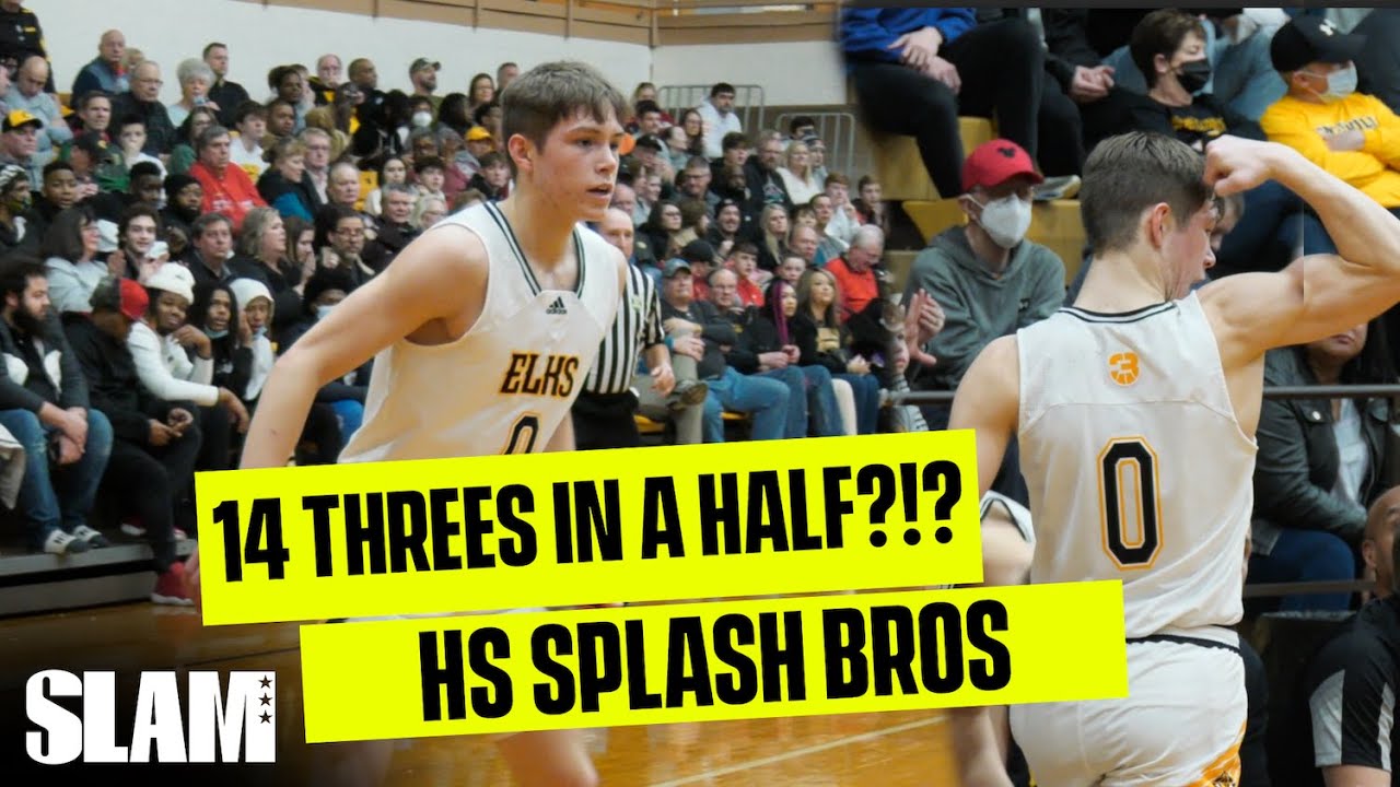 14 Threes in ONE HALF?! Gabe Cupps & Centerville Are the High School Splash Bros!!