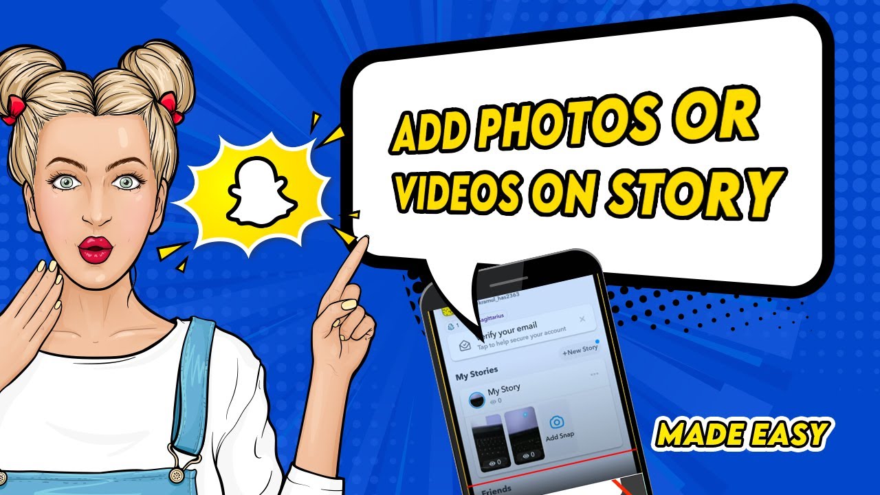 How to Add Photos or Videos on Your Snapchat Story 2024