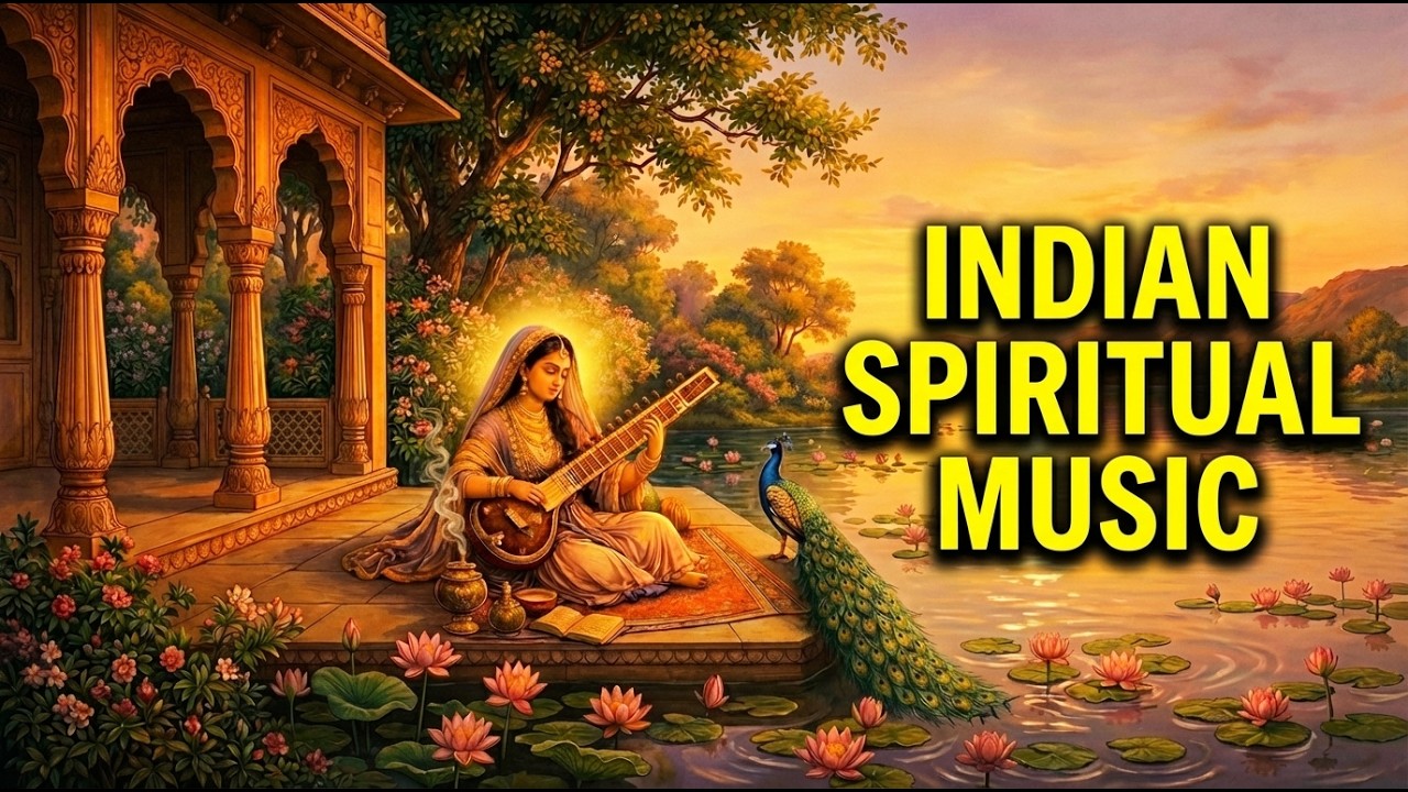 Divine Sitar Meditation Music 🪔 Indian Spiritual Instrumental for Temple Prayer, Sleep & Deep Peace