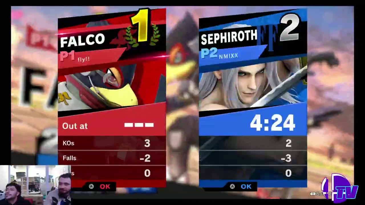 Shark Tank # 182 Losers Top 8 - Nexus (Falco ) Vs. RandumMNK (Sephiroth) - SSBU Tournament