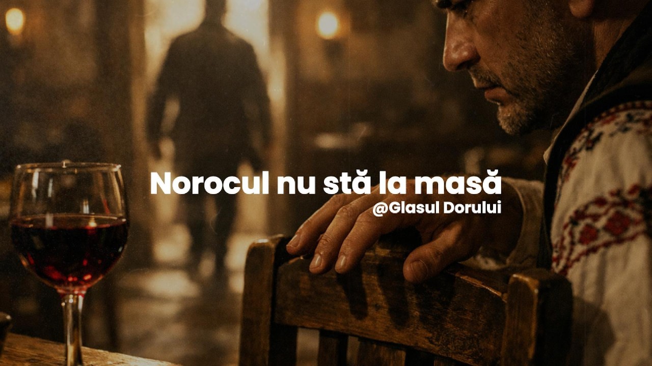 Norocul nu stă la masă | Cântec de pahar despre șanse pierdute