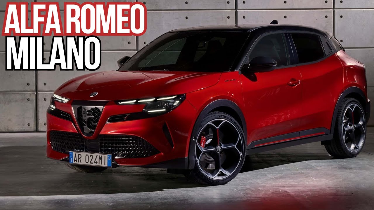 Alfa Romeo Milano Debuts AS Fully Electric and Fully Hybrid Sporty Baby SUV!