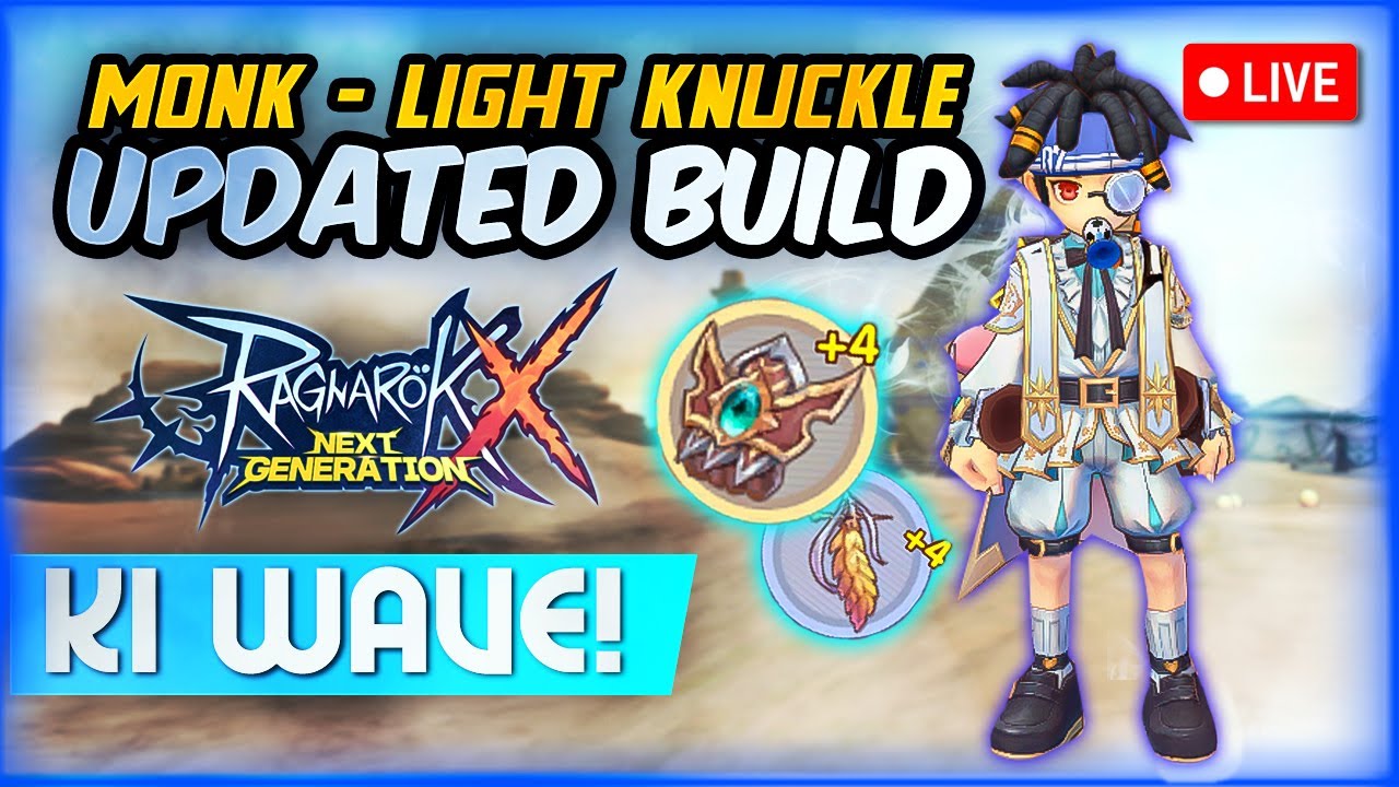 [ROX GLOBAL] MONK Updated Build (MAX AGI) - Character Progression.