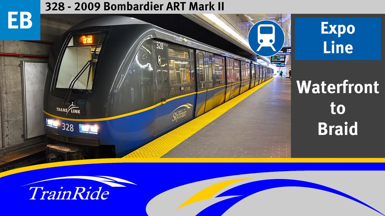 Expo Line: Waterfront to Braid [Pattern Change Edition]  2024-present | TransLink (SkyTrain)