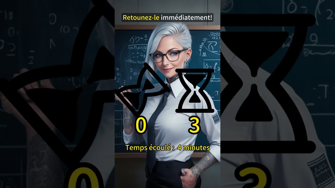 Enigme 12 - Les sabliers