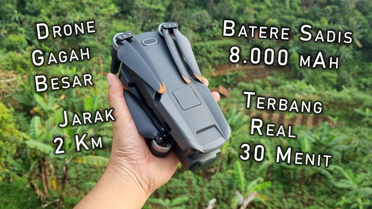 Drone Gagah Batere 8000 Terbang 30 Menit Jarak 2 Km - Rox X9 Pro 😍