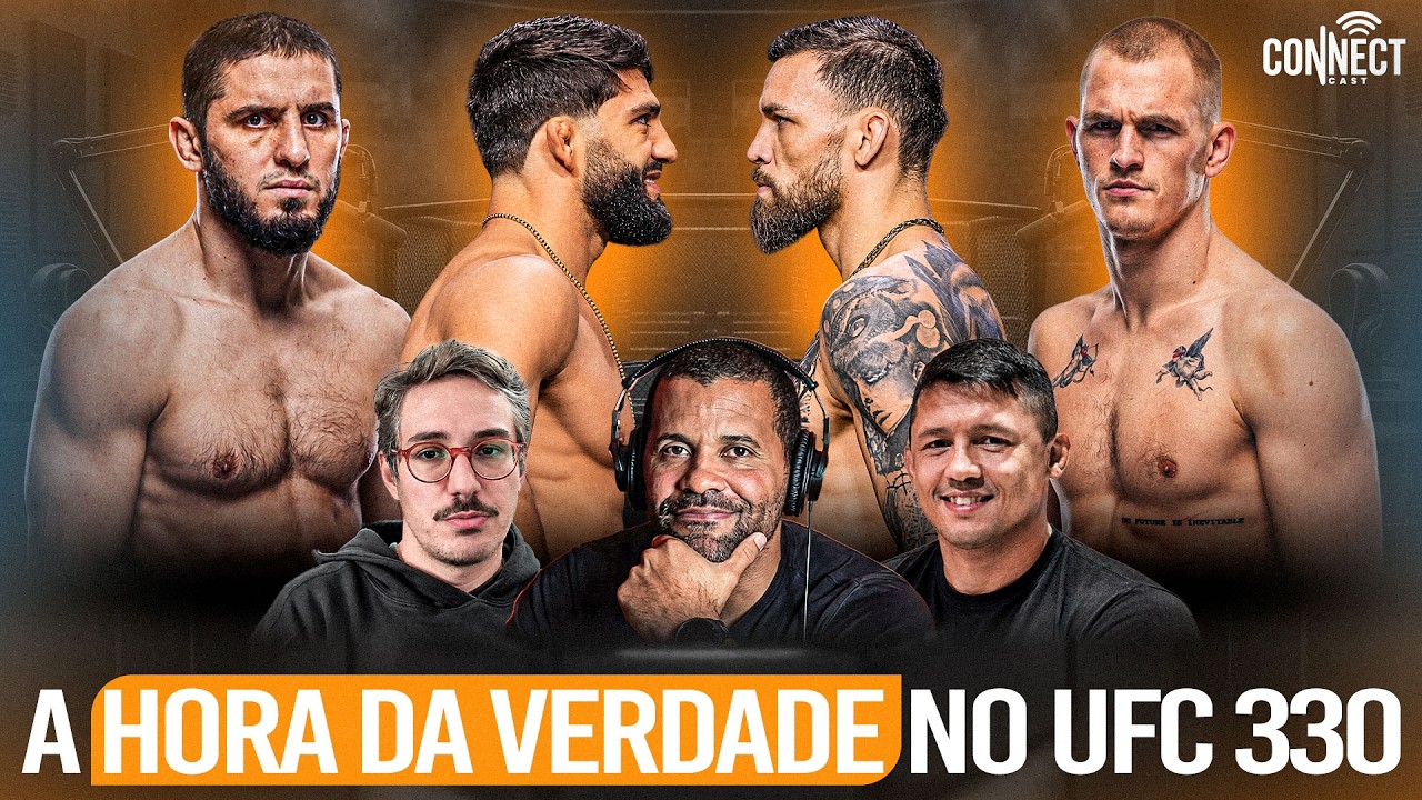 5 COISAS QUE VOC&Ecirc; PRECISA SABER SOBRE O UFC 330 l RUFFY CORRE PERIGO? l CONNECT CAST