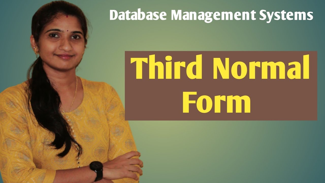 Lec- 24: Third Normal form | Database Management Systems(malayalam)
