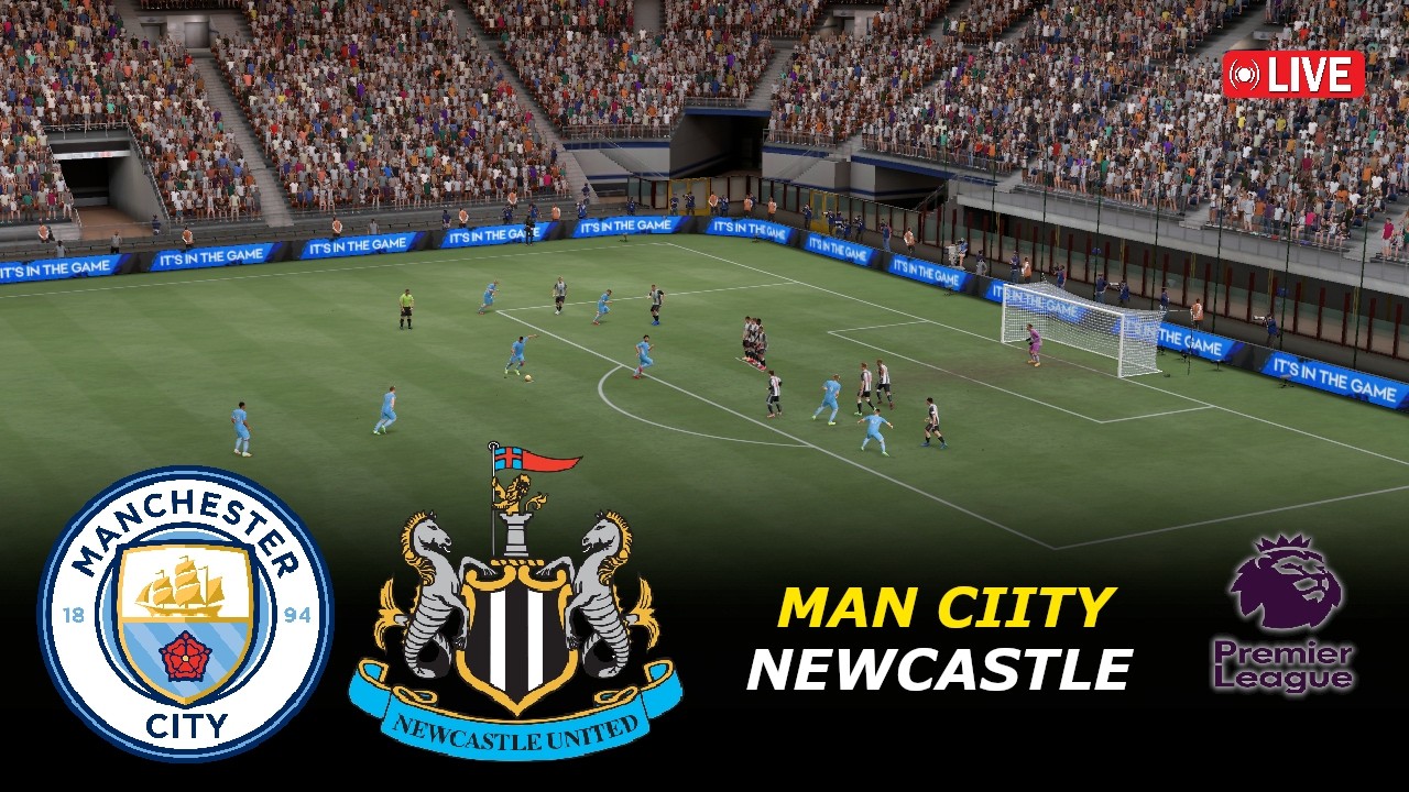 🔴Man City vs Newcastle LIVE | English Premier League 2026 | eFootball Pes21 Simulation