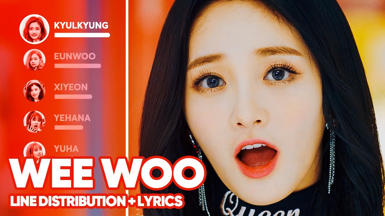 PRISTIN - WEE WOO (Line Distribution + Lyrics Color Coded) PATREON REQUESTED