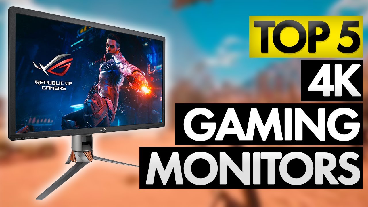 Top 5 BEST 4K Gaming Monitor (2020)